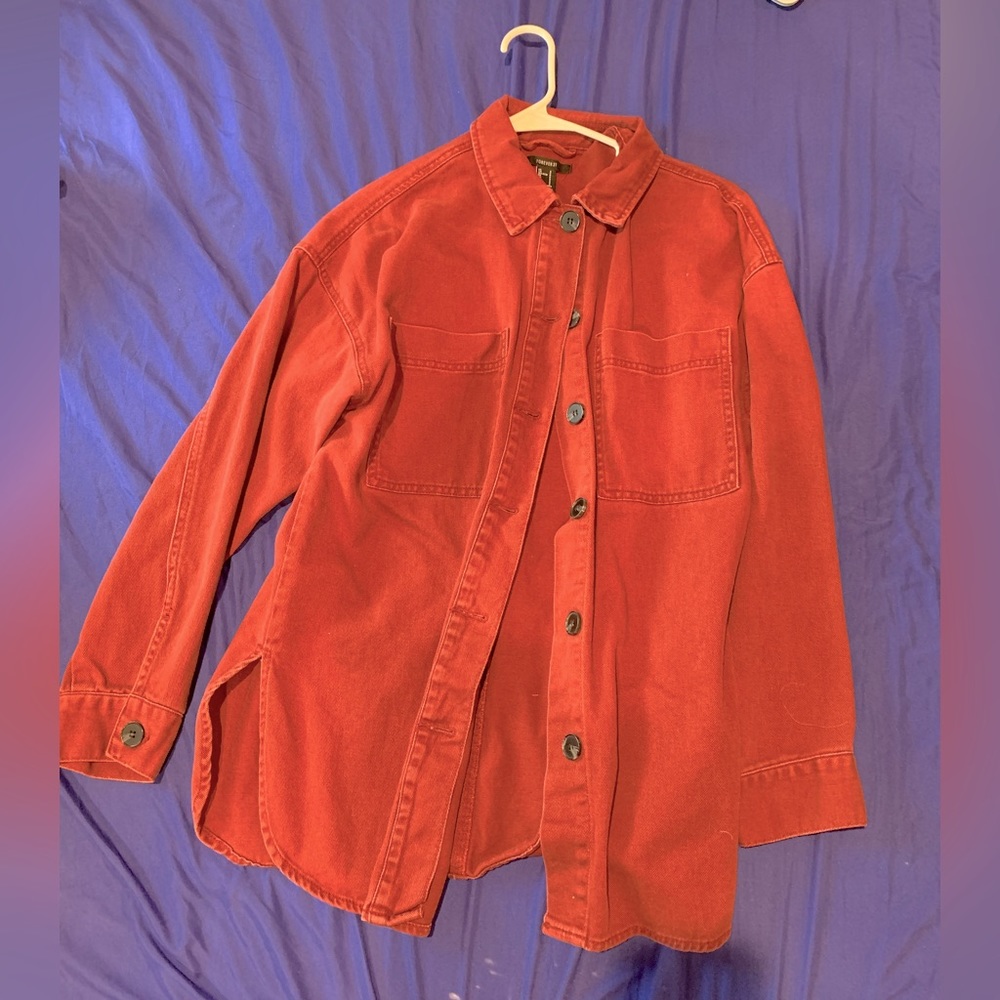Women’s maroon / burgundy coat jacket size M